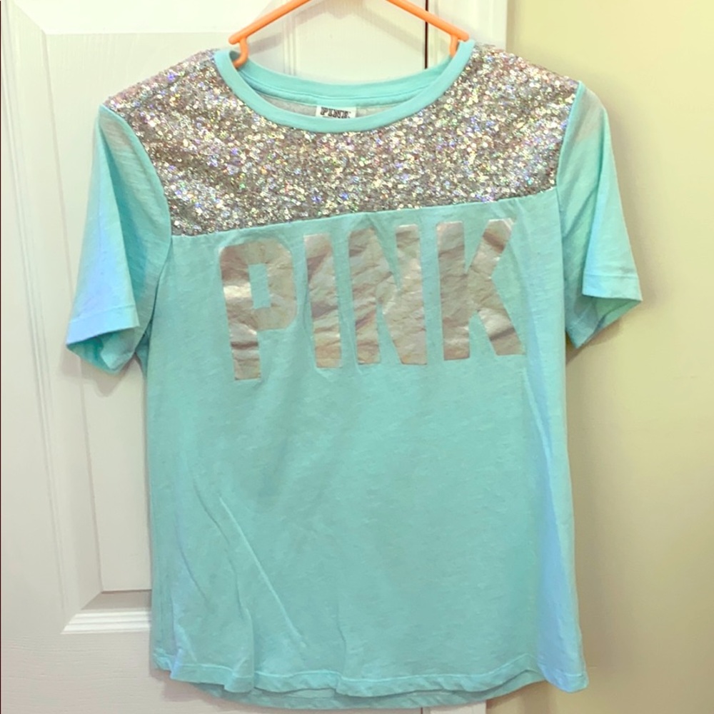 PINK Victoria’s Secret tee bling